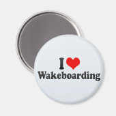 Aimant I Love Wakeboard (Recto/Verso)
