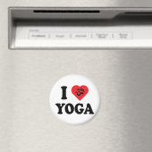 Aimant I Love Yoga Cadeau (In Situ (Lave-vaisselle))