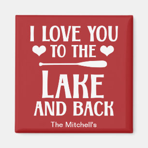 Aimant I Love You to The Lake and Back - LakehouseCottage