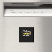 Aimant I Love You To The Moon And Back Valentine Theme De (In Situ (Lave-vaisselle))