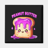 Aimant I’m With The Peanut Butter Funny Matching Couple C (Devant)