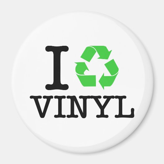 Aimant I Recycle Vinyl (Devant)