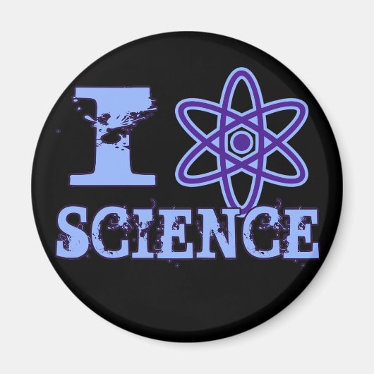 Aimant I Science du coeur (ou symbole atomique) (Devant)