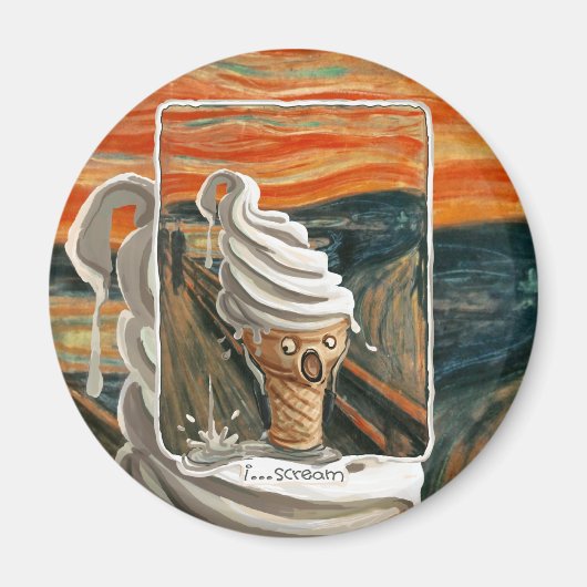 Aimant I Scream Glace (Devant)