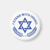 Aimant I Stand with Israel (Devant)