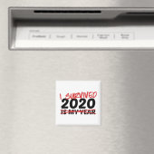 Aimant I Survived 2020 (In Situ (Lave-vaisselle))