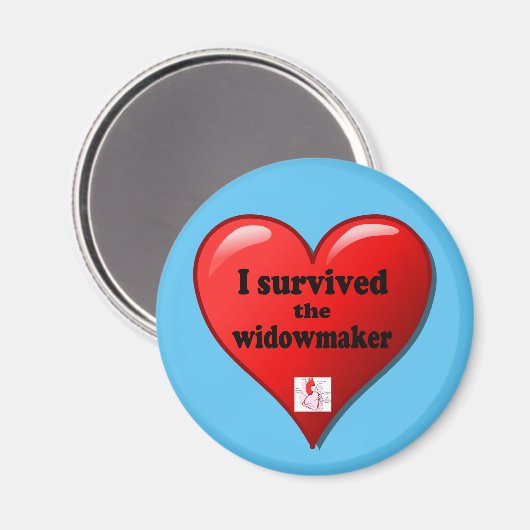 Aimant I Survived the widowmaker (Recto/Verso)