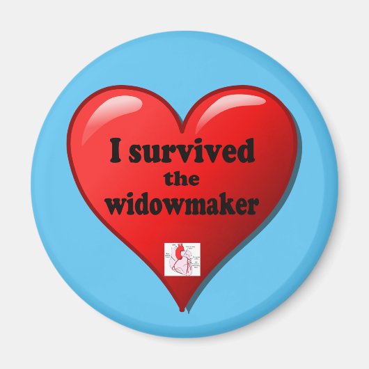 Aimant I Survived the widowmaker (Devant)