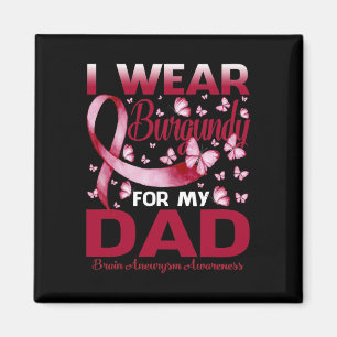 Aimant I Wear Burgundy