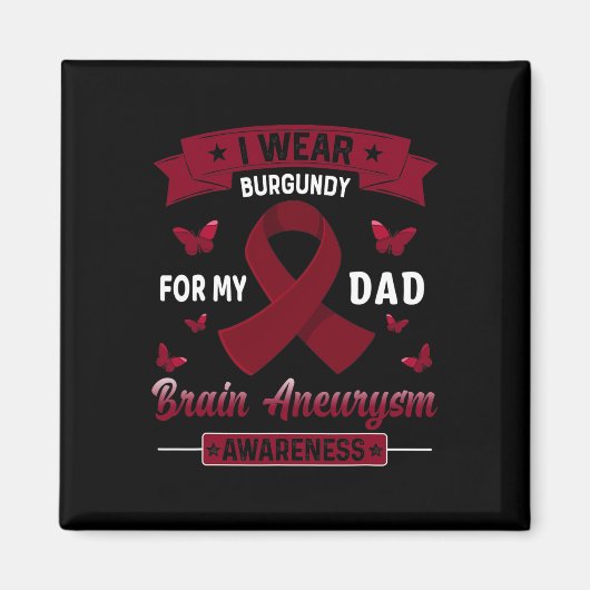 Aimant I Wear Burgundy (Devant)