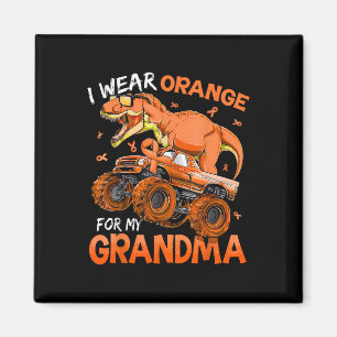 Aimant I Wear Orange For My Grandma Multiple Sclerosis Aw