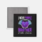 Aimant I Wear Purple (Recto/Verso)