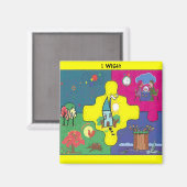 Aimant I WISH (Recto/Verso)