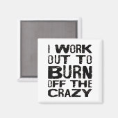 Aimant I Workout To Burn Off The Crazy Funny Workout Moti (Recto/Verso)