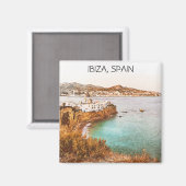 Aimant Ibiza Espagne Baleares Island Sceneres (Recto/Verso)