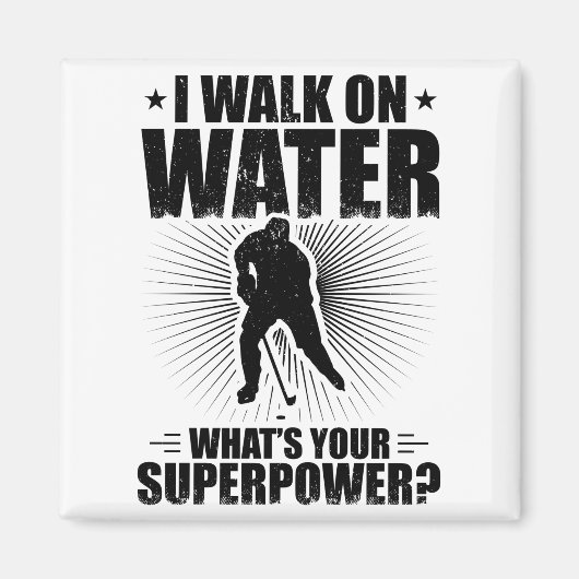 Aimant Ice Hockey Player | Sports Team Gift Ideas (Devant)