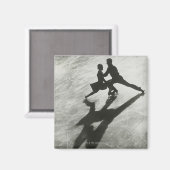 Aimant Ice skating Couple (Recto/Verso)