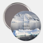Aimant iceberg de l'Antarctique (Recto/Verso)