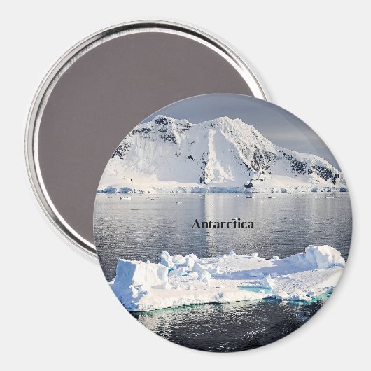 Aimant iceberg de l'Antarctique (Recto/Verso)