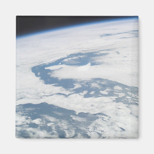 Aimant icebergs de cinq ans près de l'île de Géorgie du S