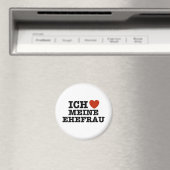 Aimant Ich Liebe Meine ehefrau (In Situ (Lave-vaisselle))