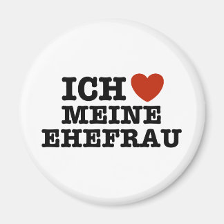 Aimant Ich Liebe Meine ehefrau
