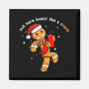 Aimant Ici dehors ayant l'air d'un snack Lumière de Noël