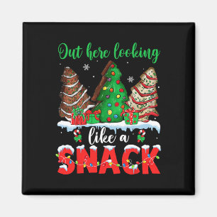 Aimant Ici, On Ressemble À Un Snack Gâteau De Noël