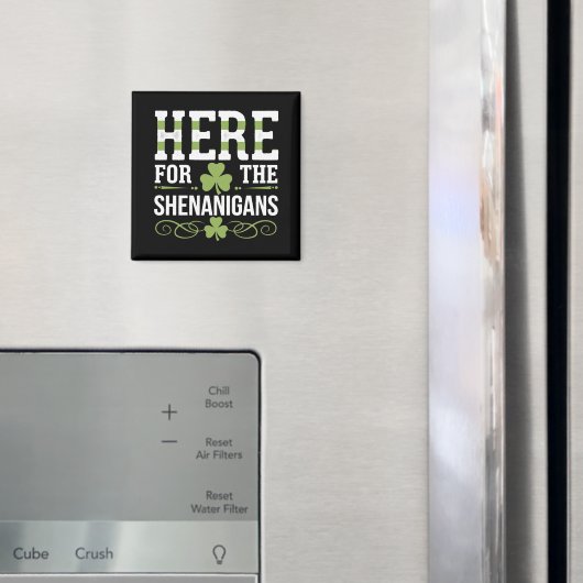 Aimant Ici pour les Shenanigans Irlandais Irlande St. Pat (In situ (réfrigérateur))