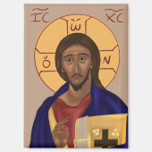 Aimant Icon of Christ (Recto)