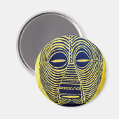 Aimant Icône africaine : Masque Luba (Congo) (Recto/Verso)