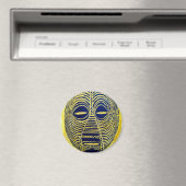 Aimant Icône africaine : Masque Luba (Congo) (In Situ (Lave-vaisselle))