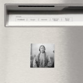 Aimant Icône amérindienne : Sitting Bull, chef Lakota (In Situ (Lave-vaisselle))