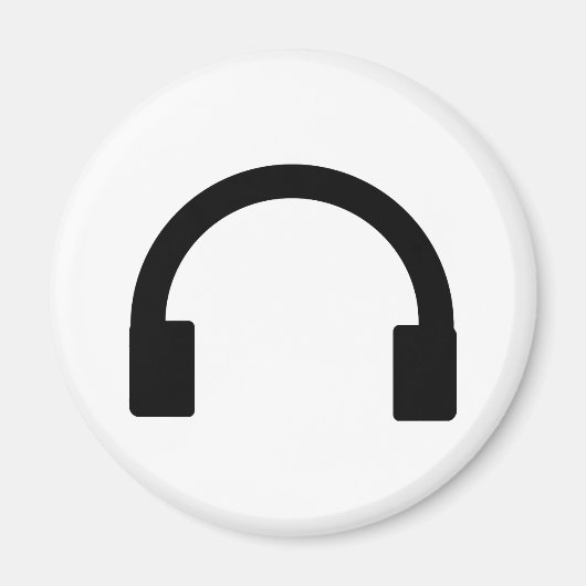 Aimant icône casque (Devant)