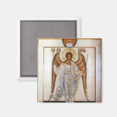 Aimant Icône chrétienne orthodoxe de l'ange gardien (Recto/Verso)