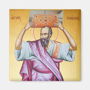 Aimant Icône chrétienne orthodoxe St Paul