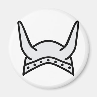Aimant icône de casque viking