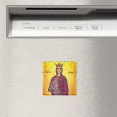 Aimant Icône de Saint Barbara (In Situ (Lave-vaisselle))