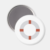 Aimant icône de sauveteur de vie (Recto/Verso)