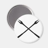 Aimant icône de spit fondue (Recto/Verso)