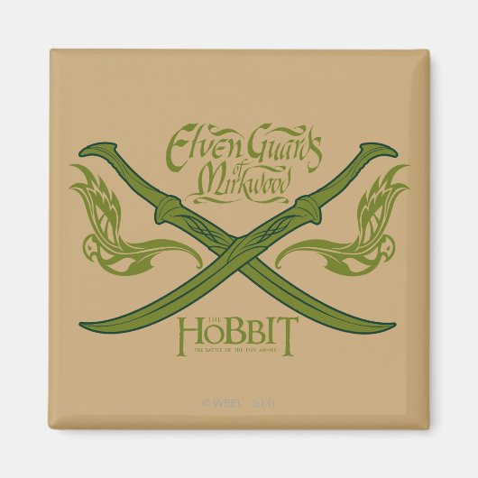 Aimant Icône des gardes elfes de Mirkwood (Devant)