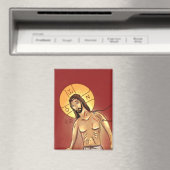 Aimant Icône du Christ (In Situ (Lave-vaisselle))