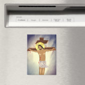 Aimant Icône du Christ en croix (In Situ (Lave-vaisselle))
