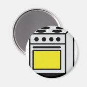 Aimant icône du four de cuisine (Recto/Verso)