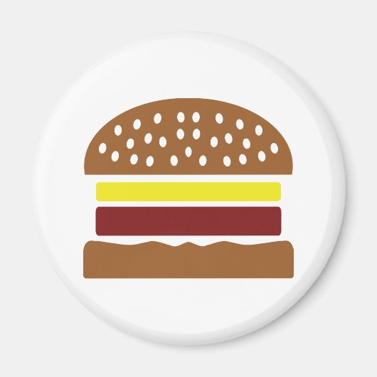 Aimant icône hamburger (Devant)
