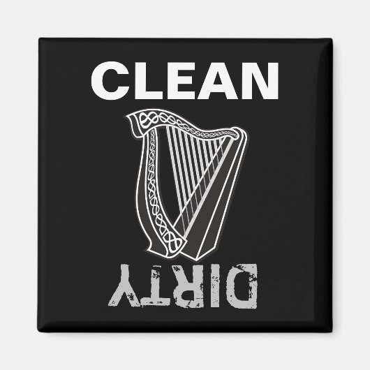 Aimant Icône Harpe (Devant)