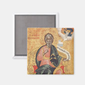 Aimant Icône orthodoxe de saint André l'apôtre (Recto/Verso)