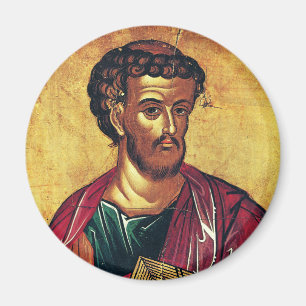 Aimant icône orthodoxe de saint Luc l'évangéliste