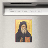 Aimant Icône orthodoxe de Saint Nectarios d'Égine (In Situ (Lave-vaisselle))