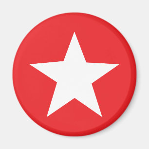 Aimant Icône Red Star